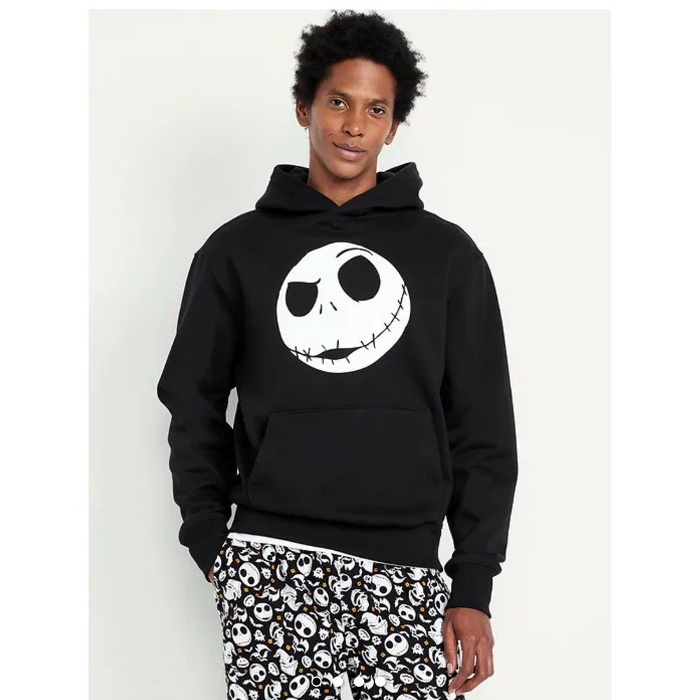 Disney Jack Skellington Nightmare before Christmas hoodie‎ nwt size M